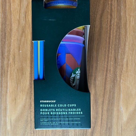 Starbucks Other - Limited Edition Starbucks 2020 Summer 5 Color Changing Reusable